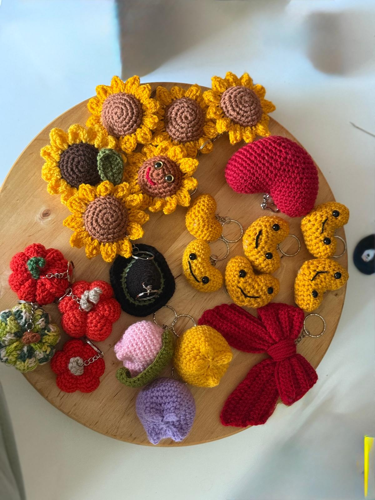 Gehaakte kinderkamerdecoratie